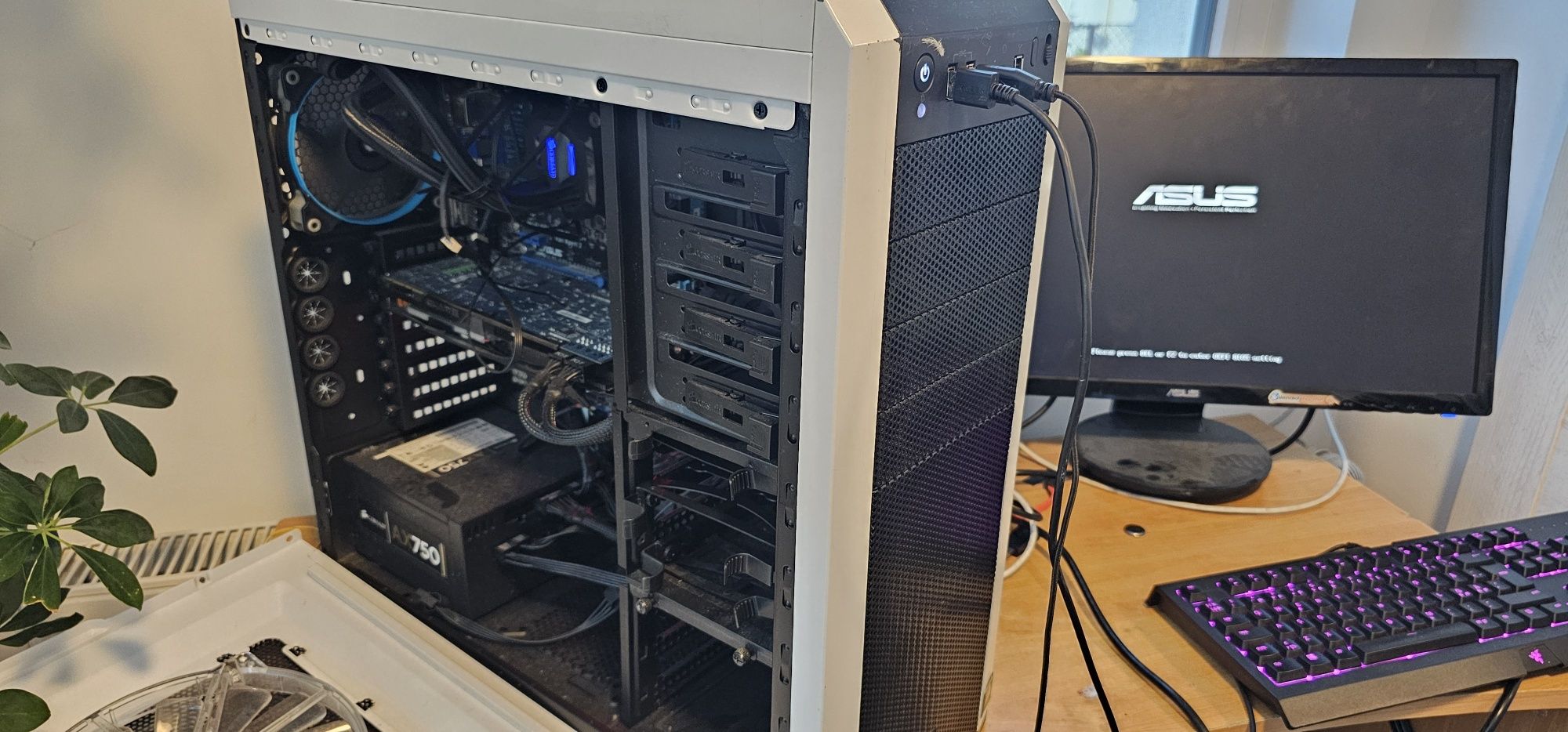 Unitate gaming asus rog i7 ram 16Gb gtx 4Gb ssd gta Fortnite csgo fifa