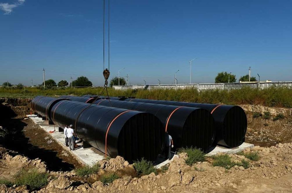 Резервуар из полипропилена - 100 куб. метров