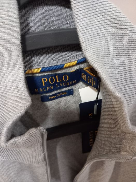 Polo Ralph Lauren, Жилетка Classics с цип, Сив меланж, 2XL