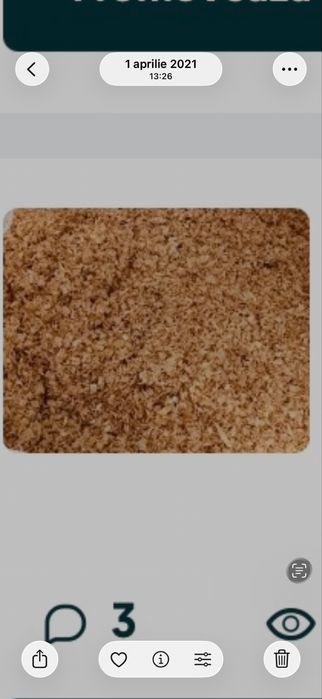 Rumegus /tarata de fag uscat pentru afumat