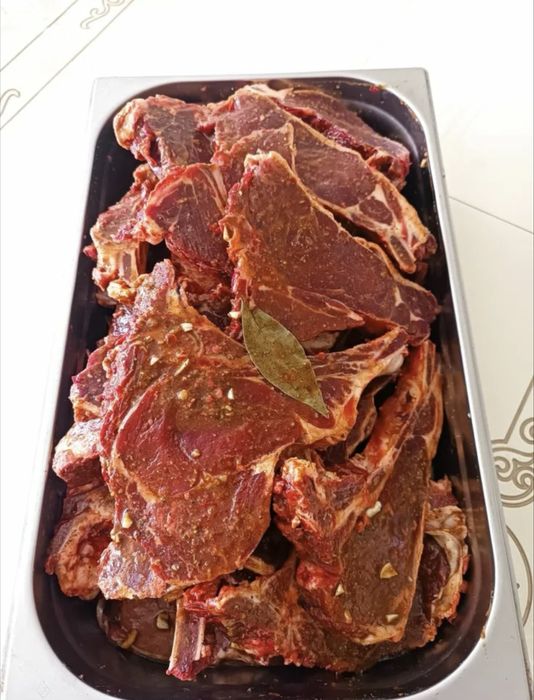 Стейки маринованные