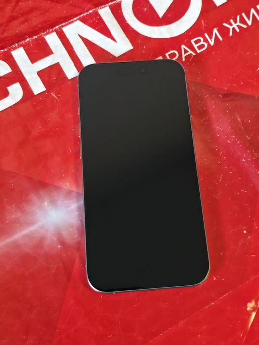 КАТО НОВ 128GB iPhone 15 Pro Гаранция Технополис 2025 Natural