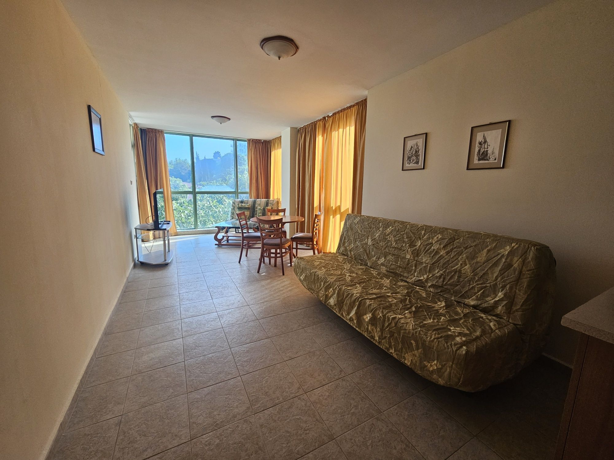 Апартамент нощувки плаж Кабакум-1 линия-Kabakum beach apartments