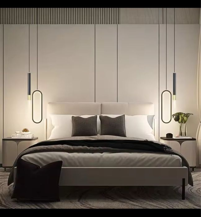 Lampă LED stil nordic, lampa suspendată, iluminat interior