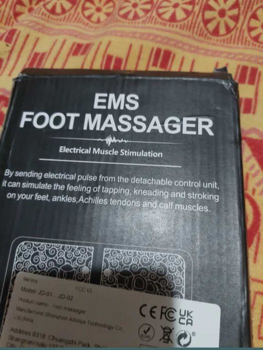 Ems aparat electric masaj multifuncțional cu plasturi reutilizabili