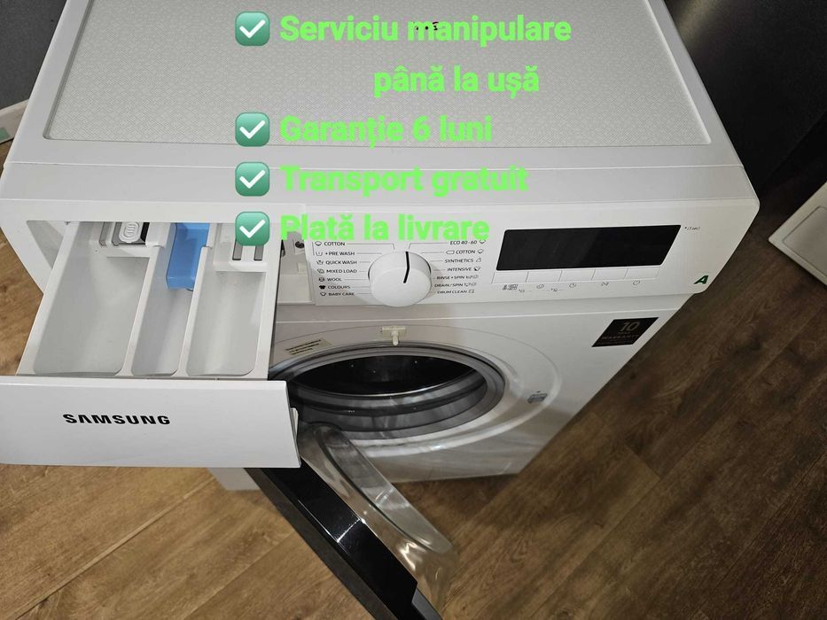 Masini de spalat verificate, transport gratuit si livrare rapida.