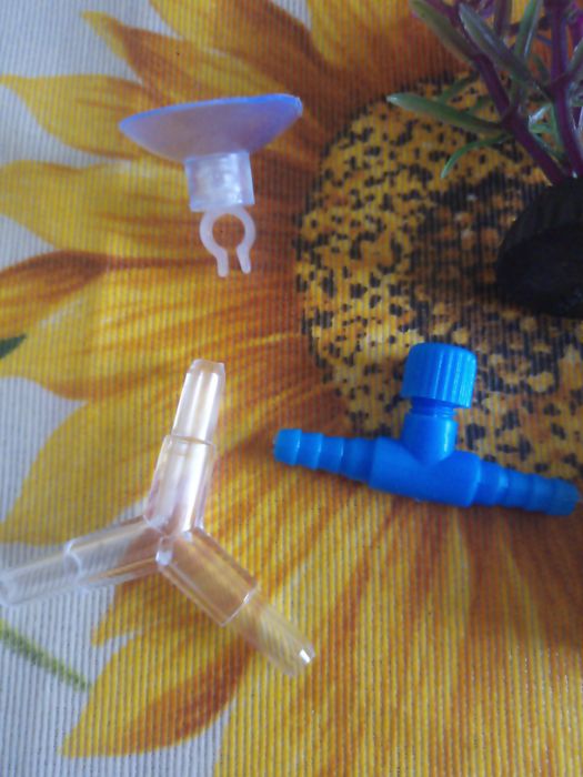 Аксесоари за аквариум (термометър, лакмусова хартия, камъче за въздух)