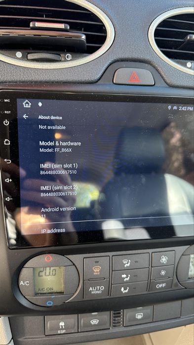 Продавам Android мултимедия за Ford Focus