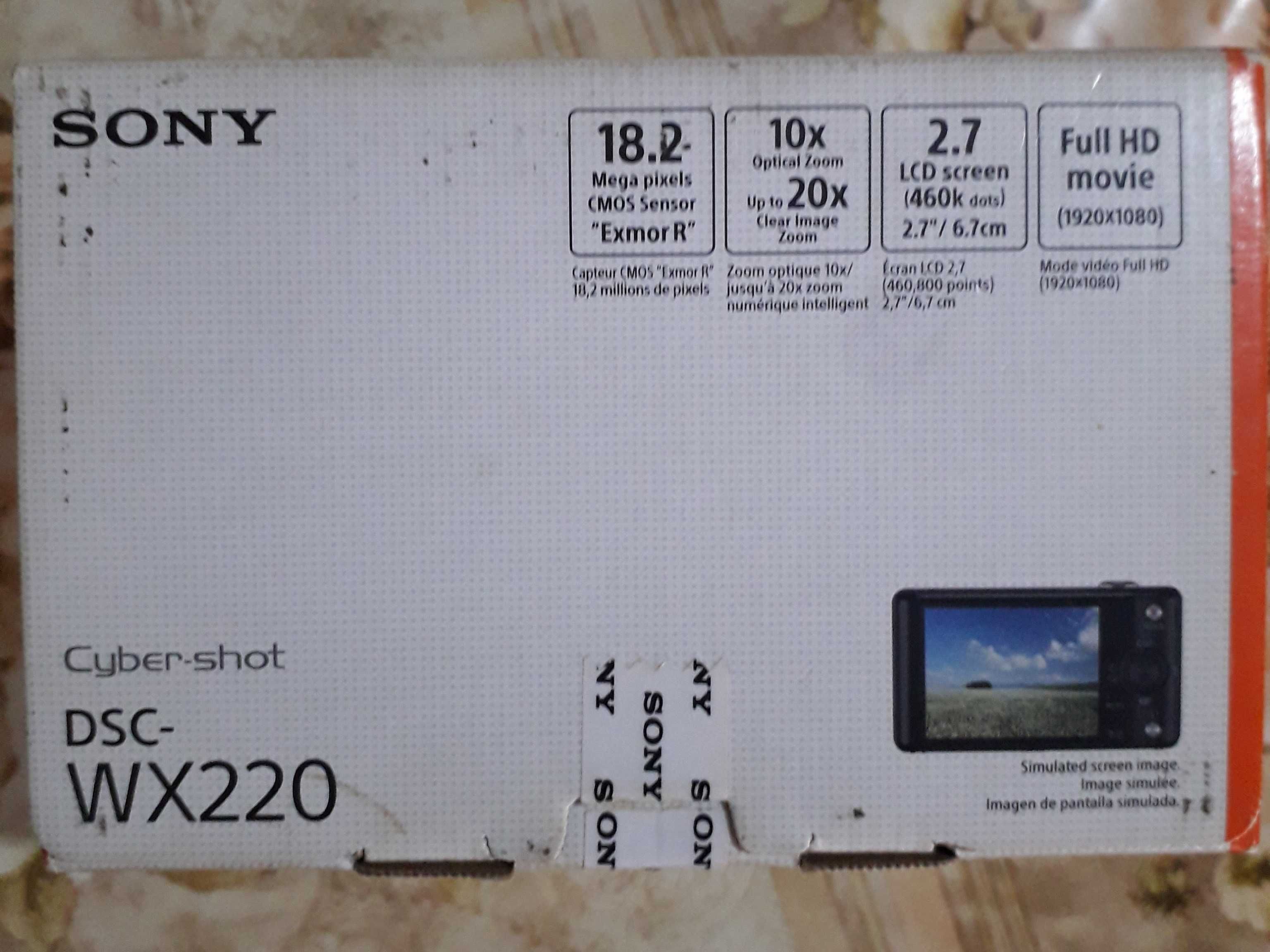 SONY dsc - WX220