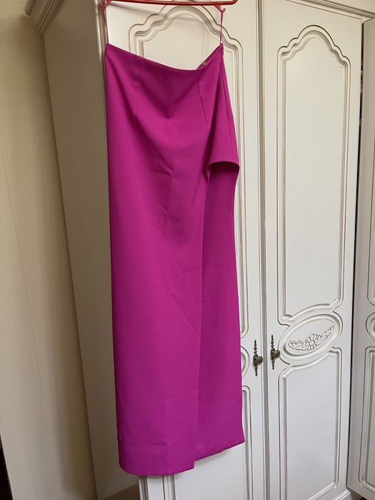 Rochie cu pene naturale Nissa