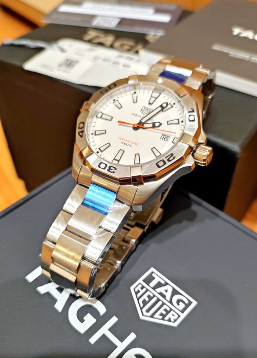 Брутален TAG HEUER AQUARACER WBD1111 Мъжки Часовник НОВ! Намаление 45%