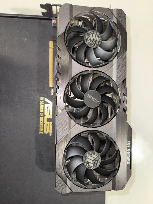 Placa video RTX 3060 Ti TUF OC Edition 8 GB
Nvidia RTX 3060Ti TUF 8 GB