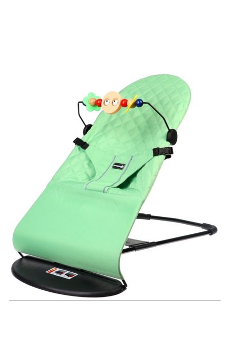 Шезлонг детский зелёный