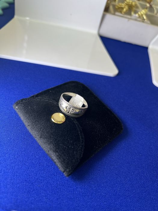 Серебро кольцо 19,2 размер