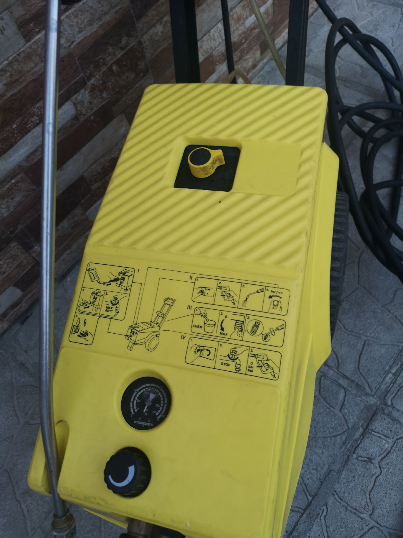 Водоструйка Karcher hd850 220V160bar 220V V [Супер Силна
