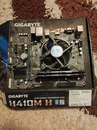 Placa de baza Gigabyte H410M H+Procesor i5-10400f+24GB RAM 2400mhz