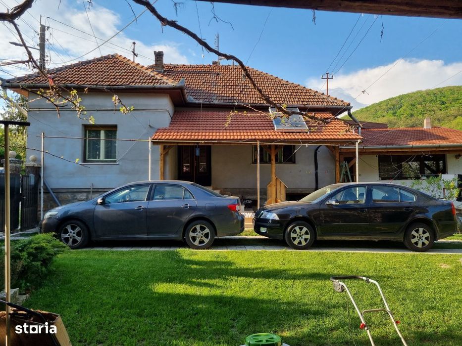 Casă 3 camere,2 băi,2 bucătării,teren 1700 mp,Simeria-Cărpiniș