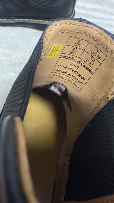 Оригинални Dr. Martens 2976 челси боти от естествена кожа