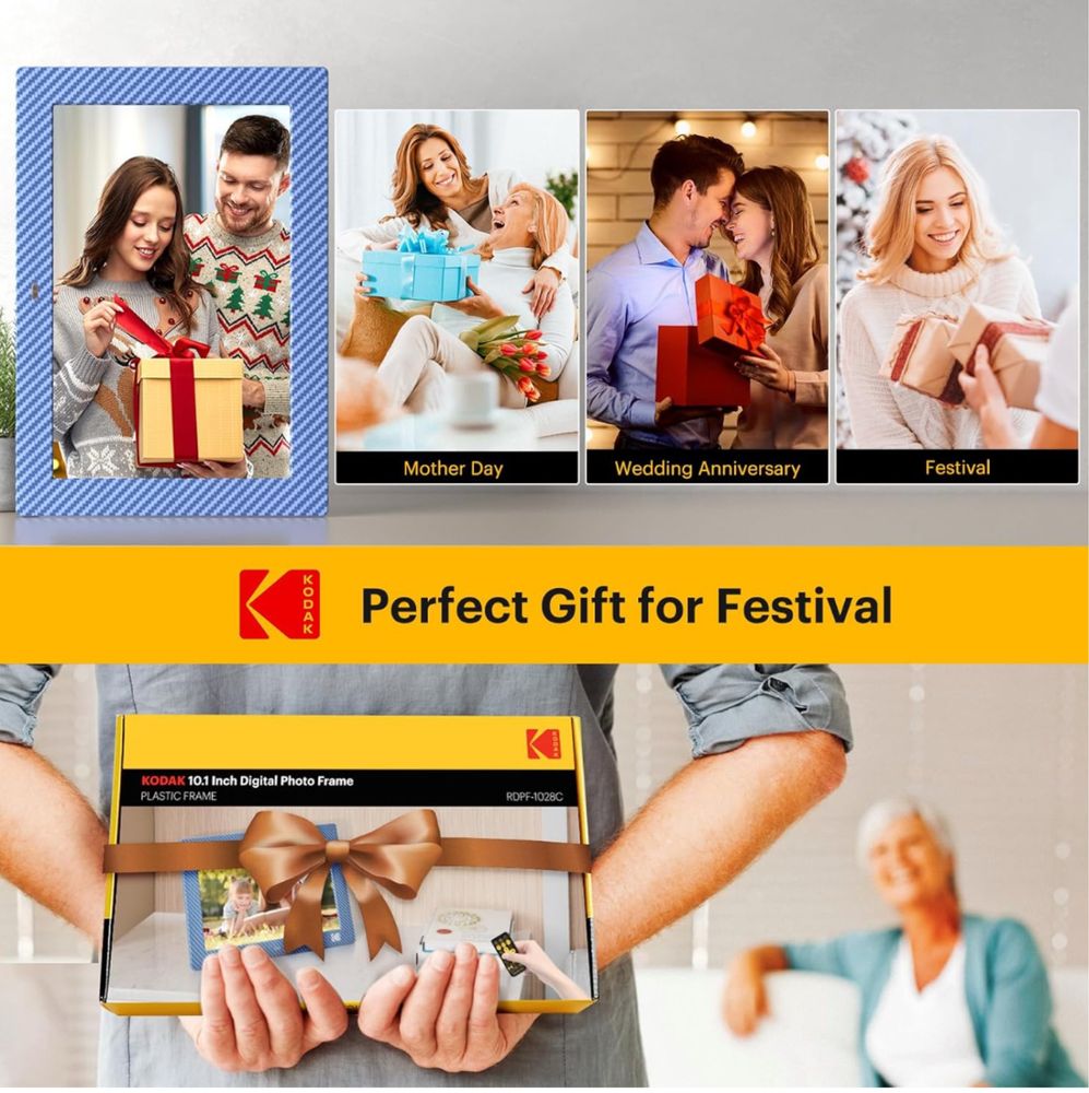 Цифровая фоторамка Kodak 10.1 дюм IPS екран