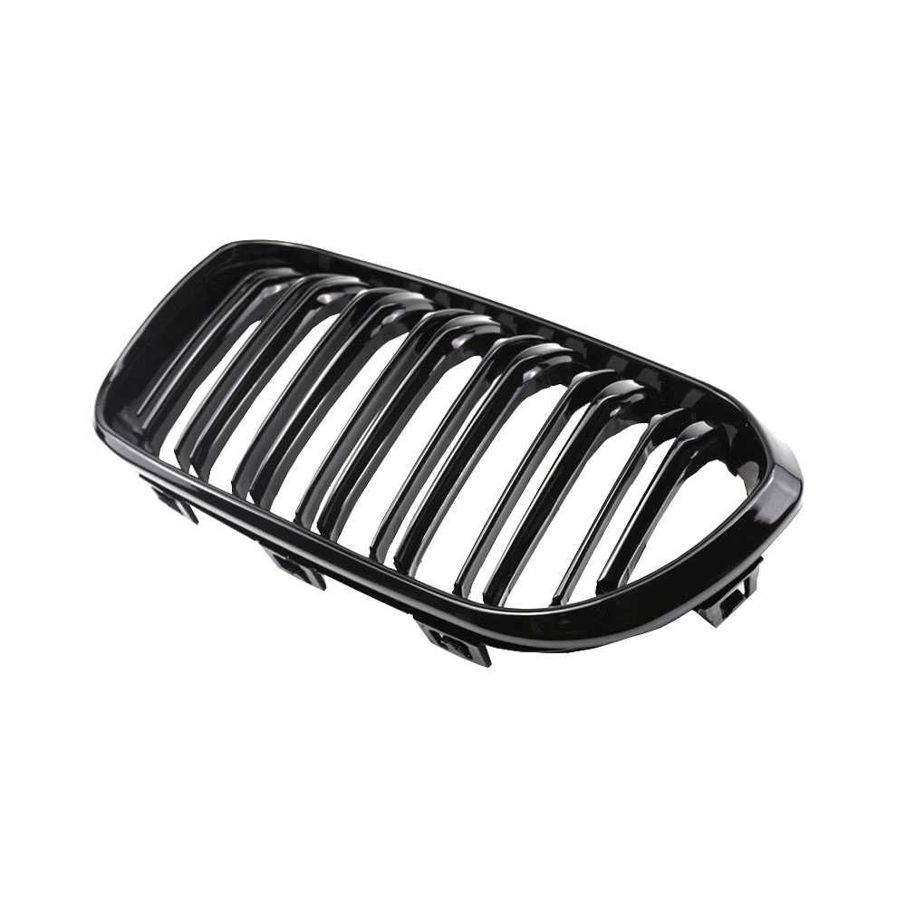 Set 2 grile duble M negru BMW Seria 1 facelift F20 F21 2015-2019