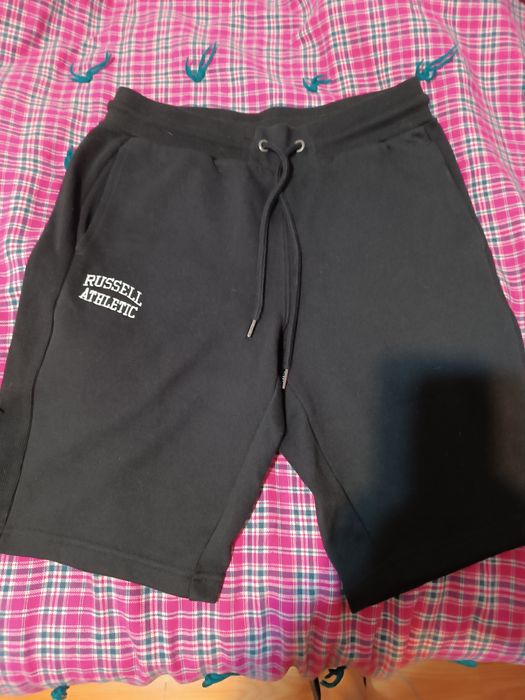Pantaloni trening scurți bumbac marca Russell Athletic original M.