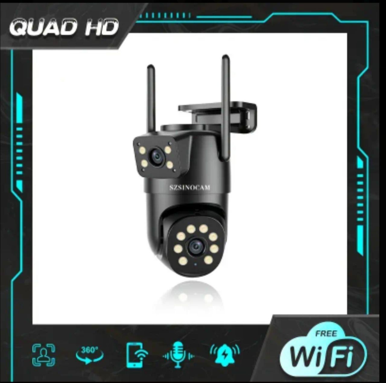Wifi камра 360° , Ip camera , камера видеонаблюдения,Ai camera,kamera