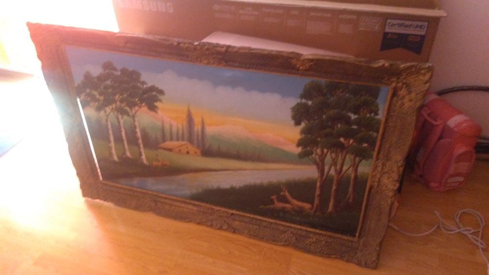 Vînd tablou pictat ulei