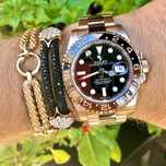 Rolex Gmt-Master розово злато 3235