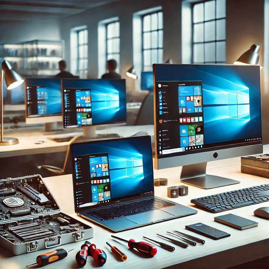 Преинсталация, Нова инсталация на Windows 10 / Windows 11