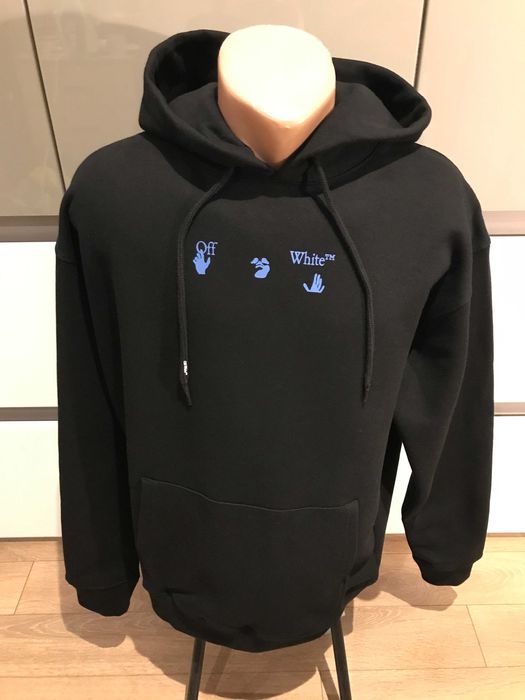 OFF-WHITE Liquid Mirko Print , Oversized - суичър, размер: S