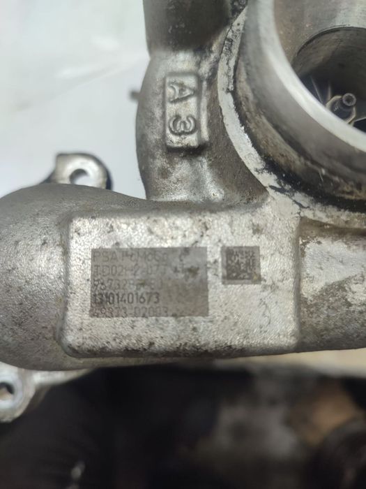 Turbina turbosuflanta 49373-02003 1.6 tdci TZJA Ford Fiesta 6  [din 2008 pana  2013]