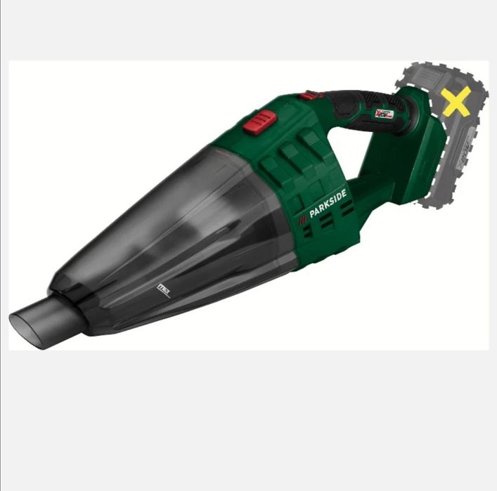 Parkside акумулаторна ръчна прахосмукачка 20V, Парксайд
