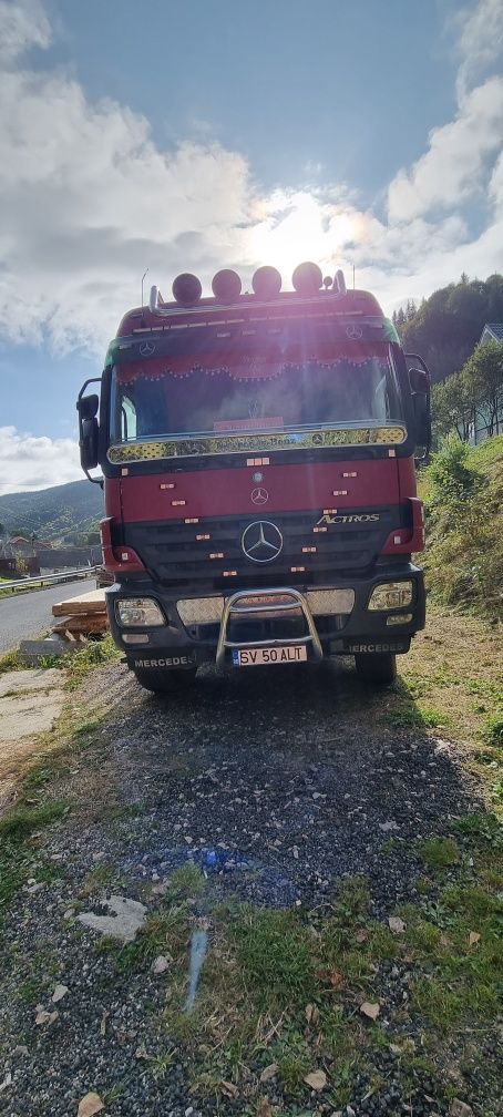 Camion forestier mercedes actros mp2 6x4 an 2006