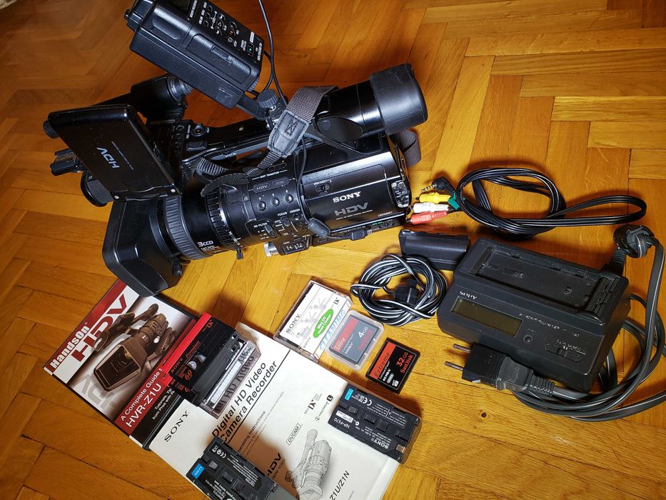 Sony HVR Z1U HD VideoCamera+Sony MemoryRecording Unit for HDV,DVCAM,DV