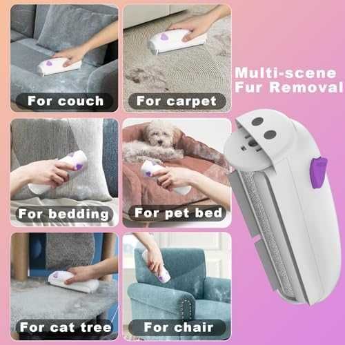 Нов Самопочистващ се Валяк за Косми Лепкава Четка за Домашни Любимци