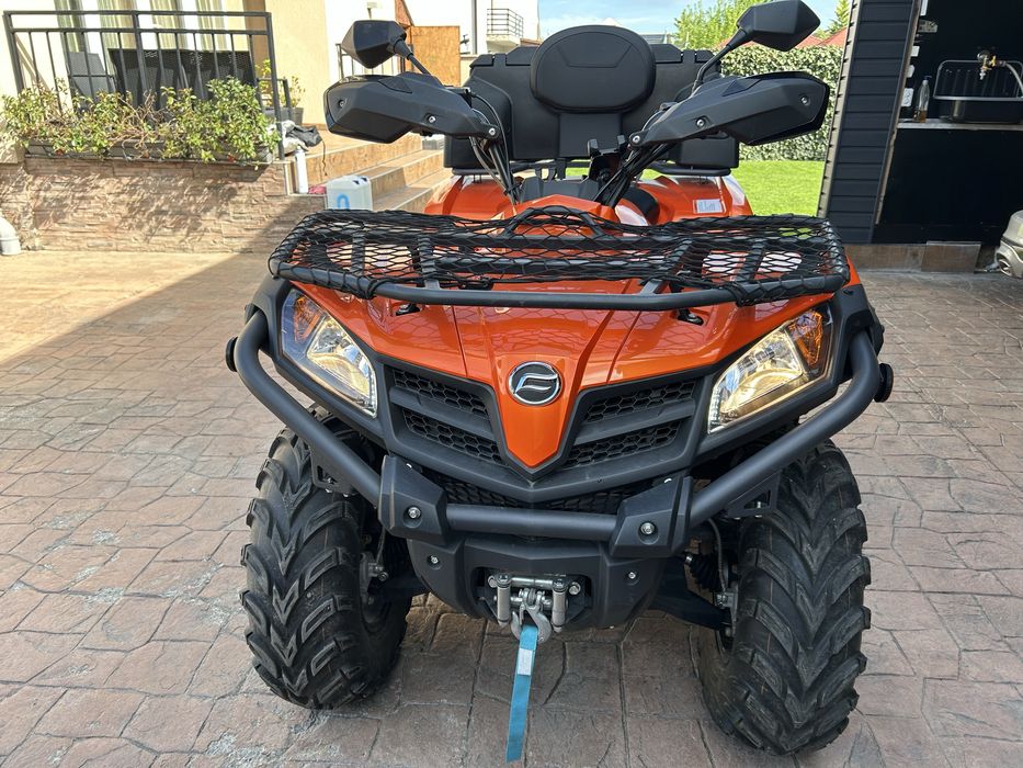 CF Moto 450 L Euro 5, numere negre