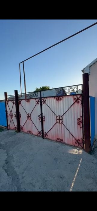 Ворота с калиткой, гаражные ворота  б/у