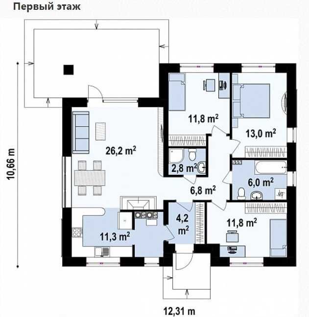 Готовый проект для строительства дома