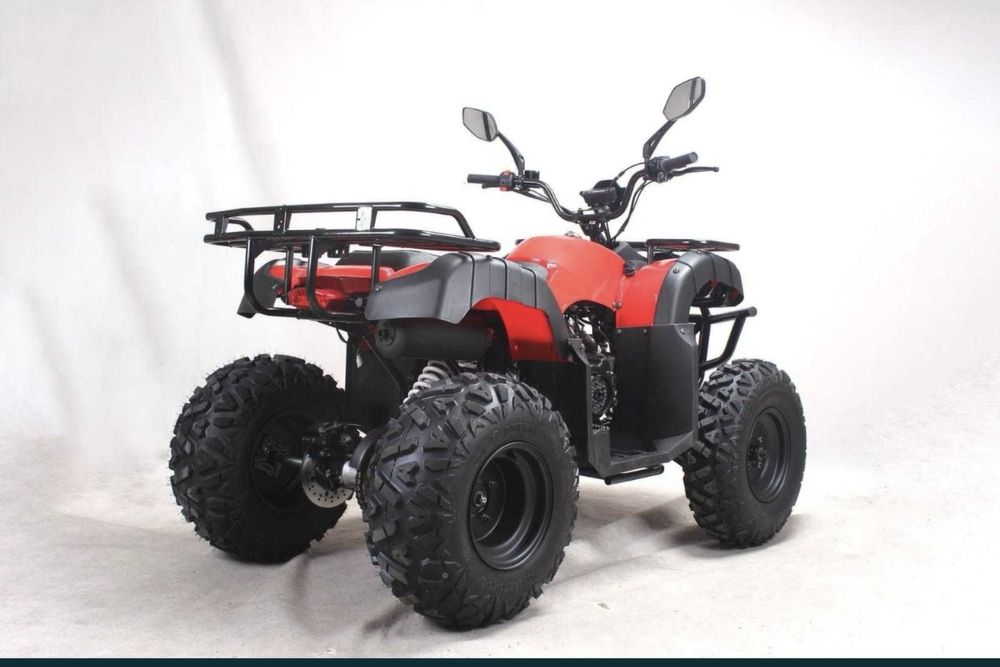 ATV 200cc Roti 10 inch Sasiu Mare cu Spatar si Carlig Garantie 2 Ani