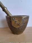 Mojar vintange original din bronz
