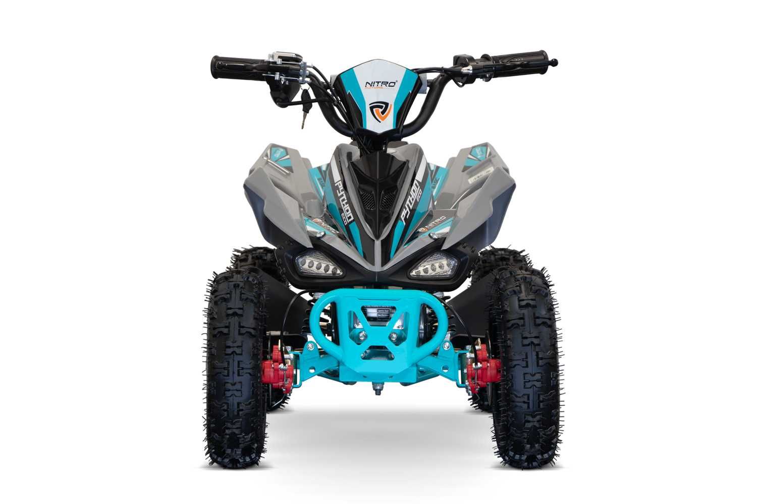 ATV electric NITRO ECO Python 1000W 36V cu 3 Viteze, Light Blue