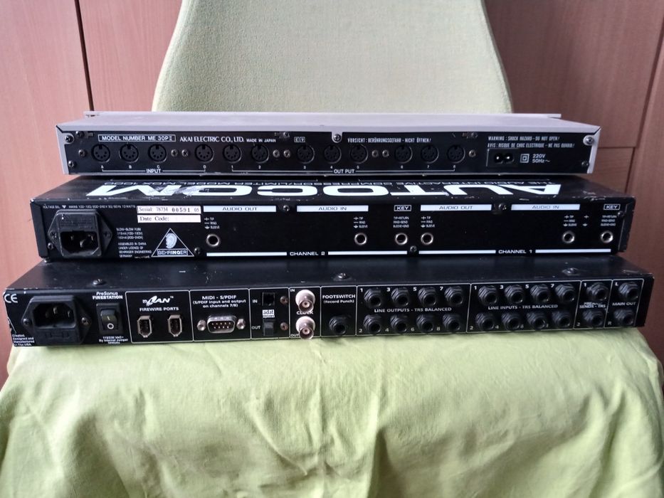 Interfață audio placa de sunet  cu lămpi presonus firestation