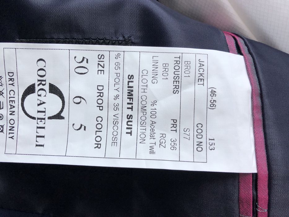 Vand costum mire nou Castellini Tailoring