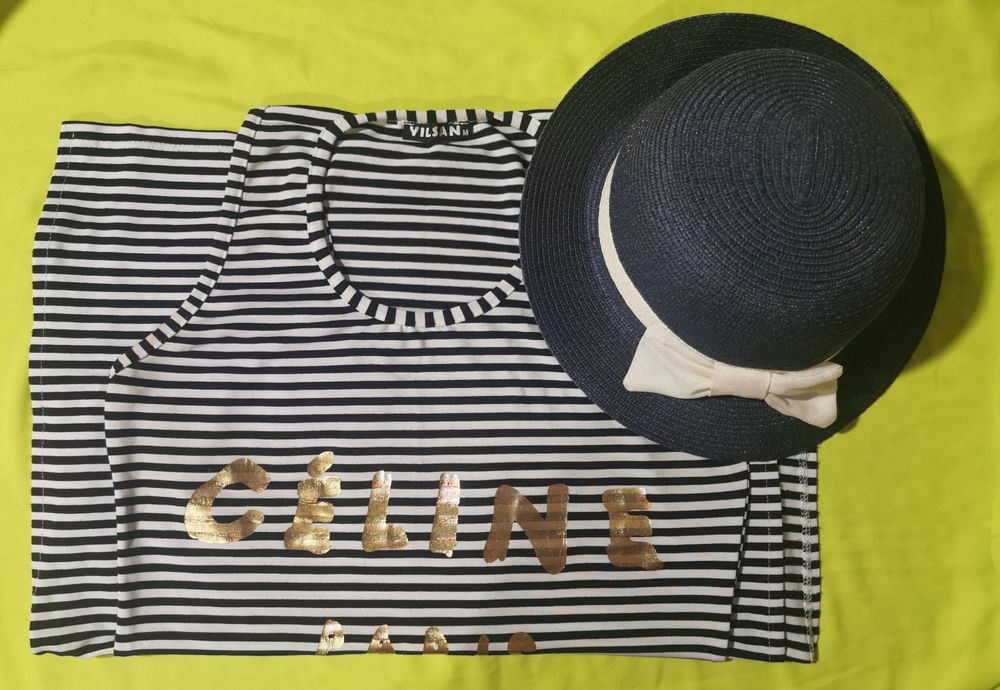 Дълга лятна рокля и шапка