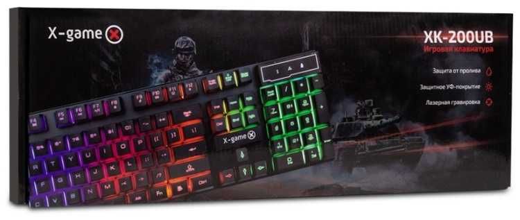 Клавиатура X-Game XK-200UB черный