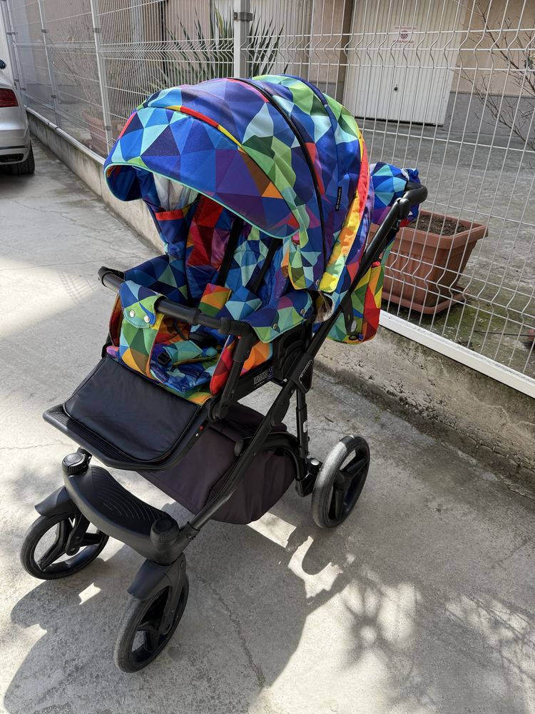 Бебешка количка 3в1 Adamex Cortina