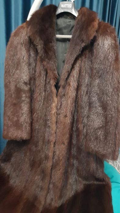 Haina de blana naturala de bizam