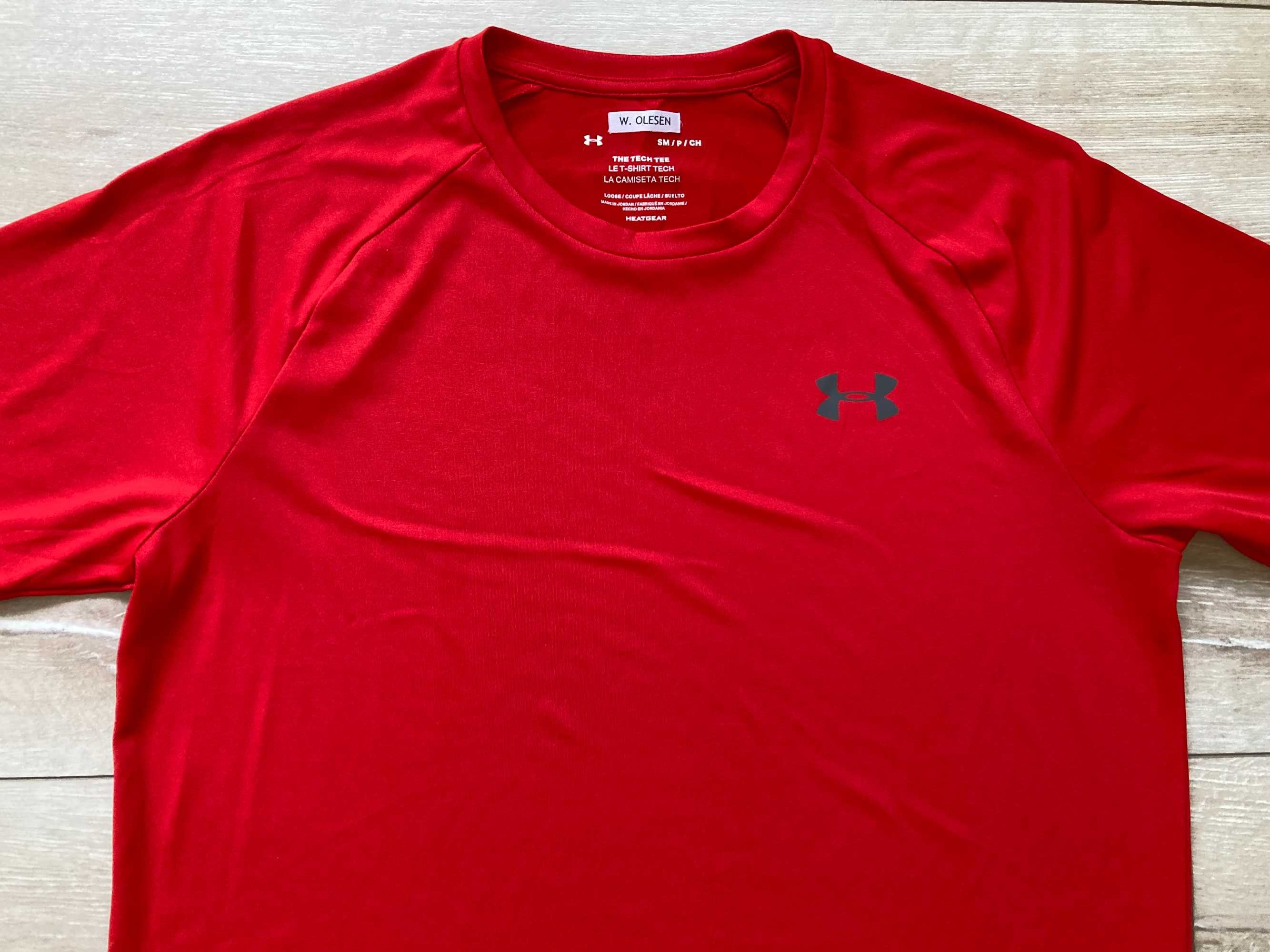 Under Armour The Tech Tee Heatgear мъжка тънка тениска размер SM