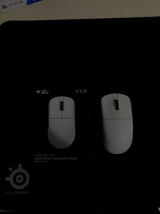 продам мышь vxe se + коврик stellseries