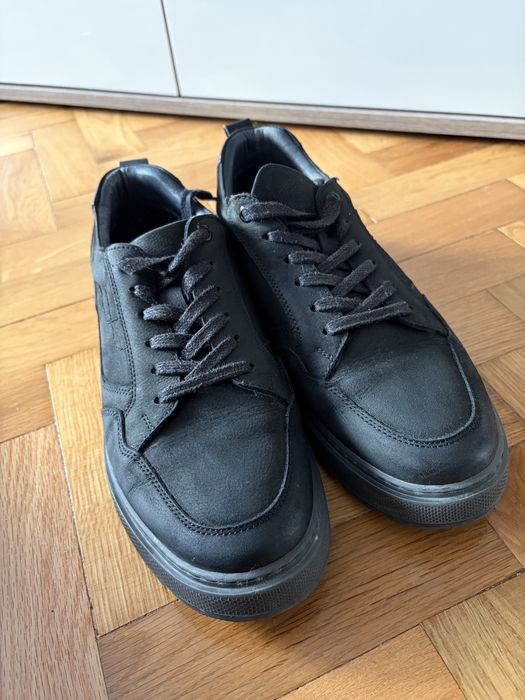 Pantofi Otter din piele si piele intoarsa, 43